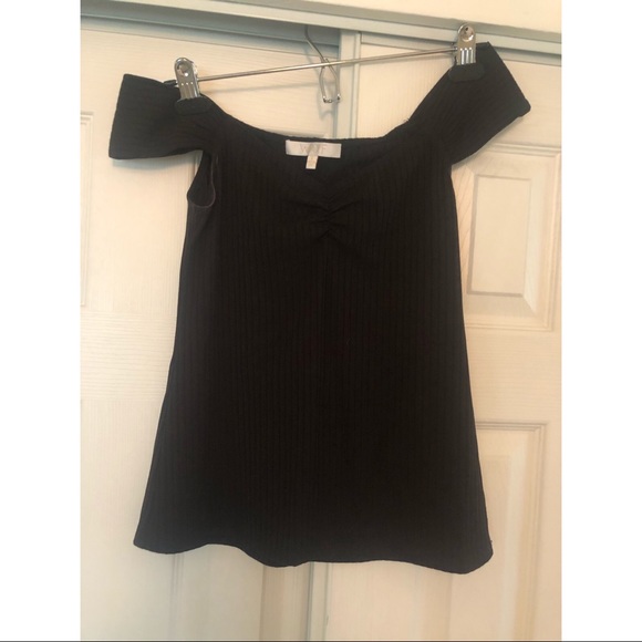 Black off the shoulder top Size S - Picture 2 of 5